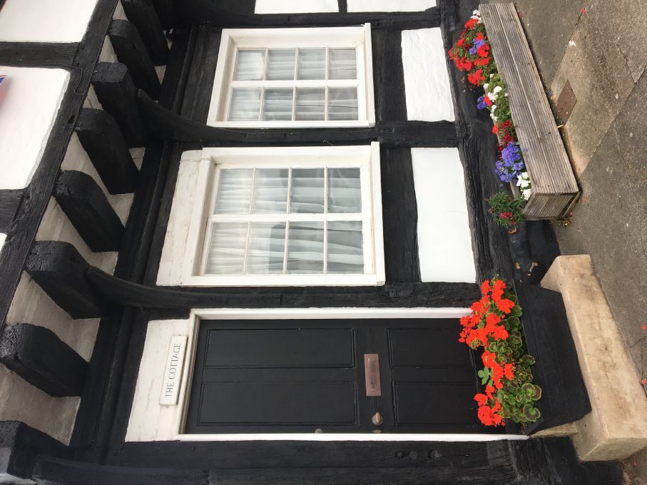 The front of The Cottage