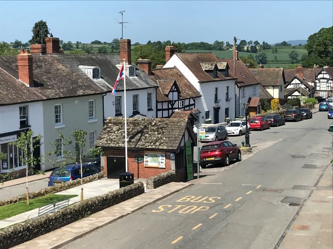 A street in Weobley